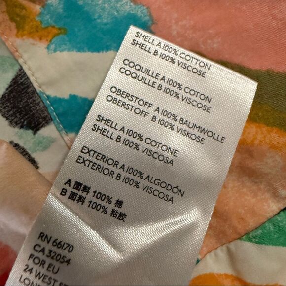 Anthropologie Rilke Poplin Shirtdress - Picture 8 of 9